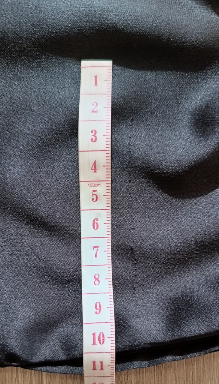 Perfecto Imperfecto Palazzo Negro Satín Talla S #405