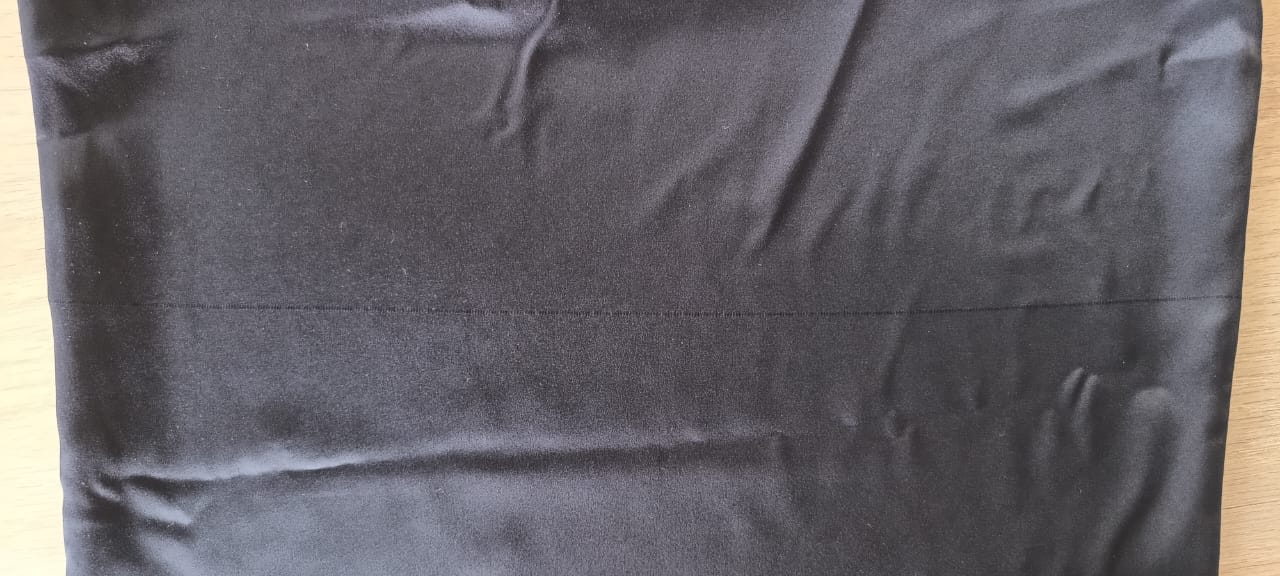 Perfecto Imperfecto Palazzo Negro Satín Talla L #408
