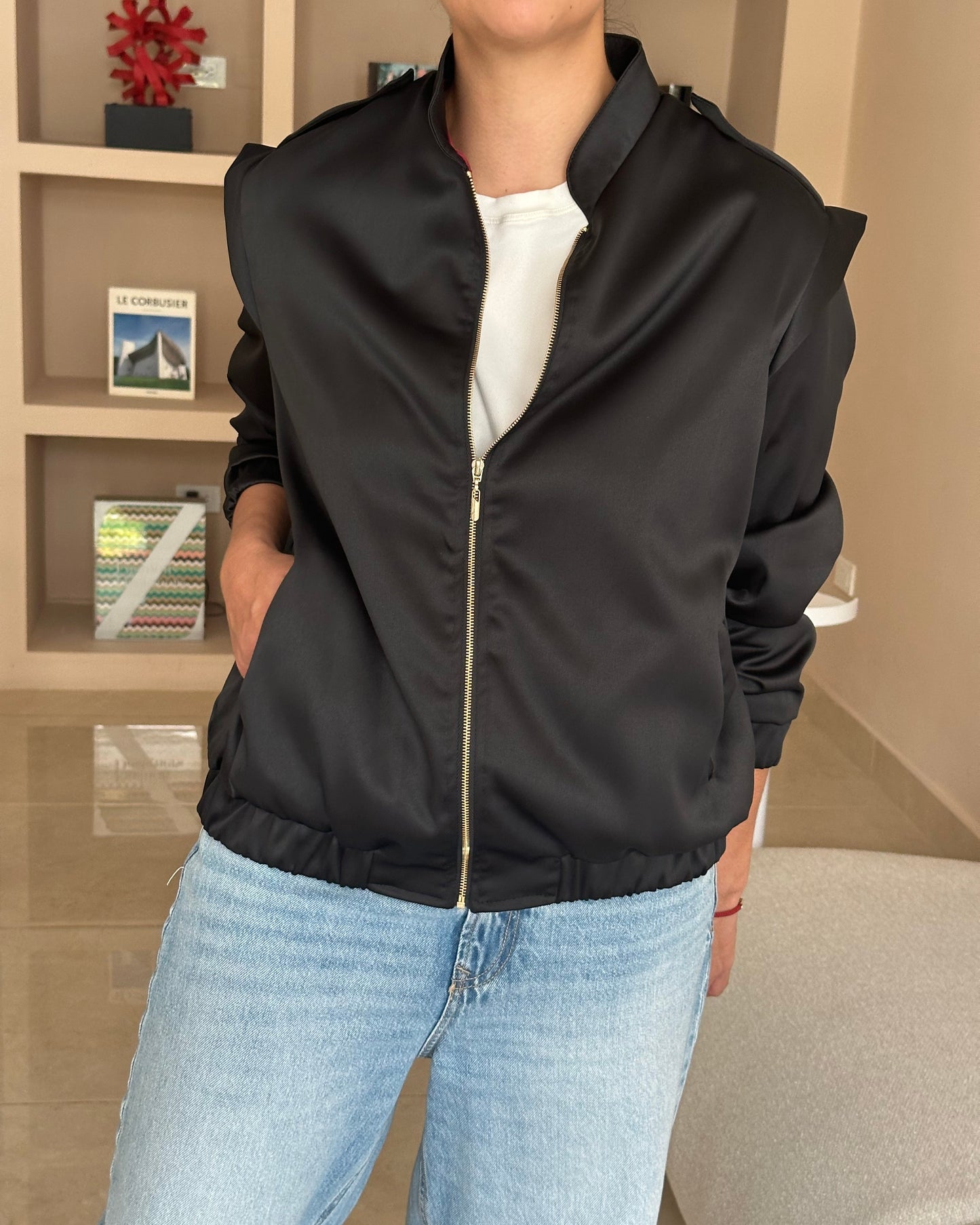 Rock Jacket Negra