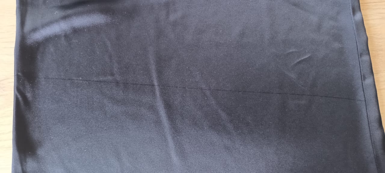 Perfecto Imperfecto Palazzo Negro Satín Talla L #408