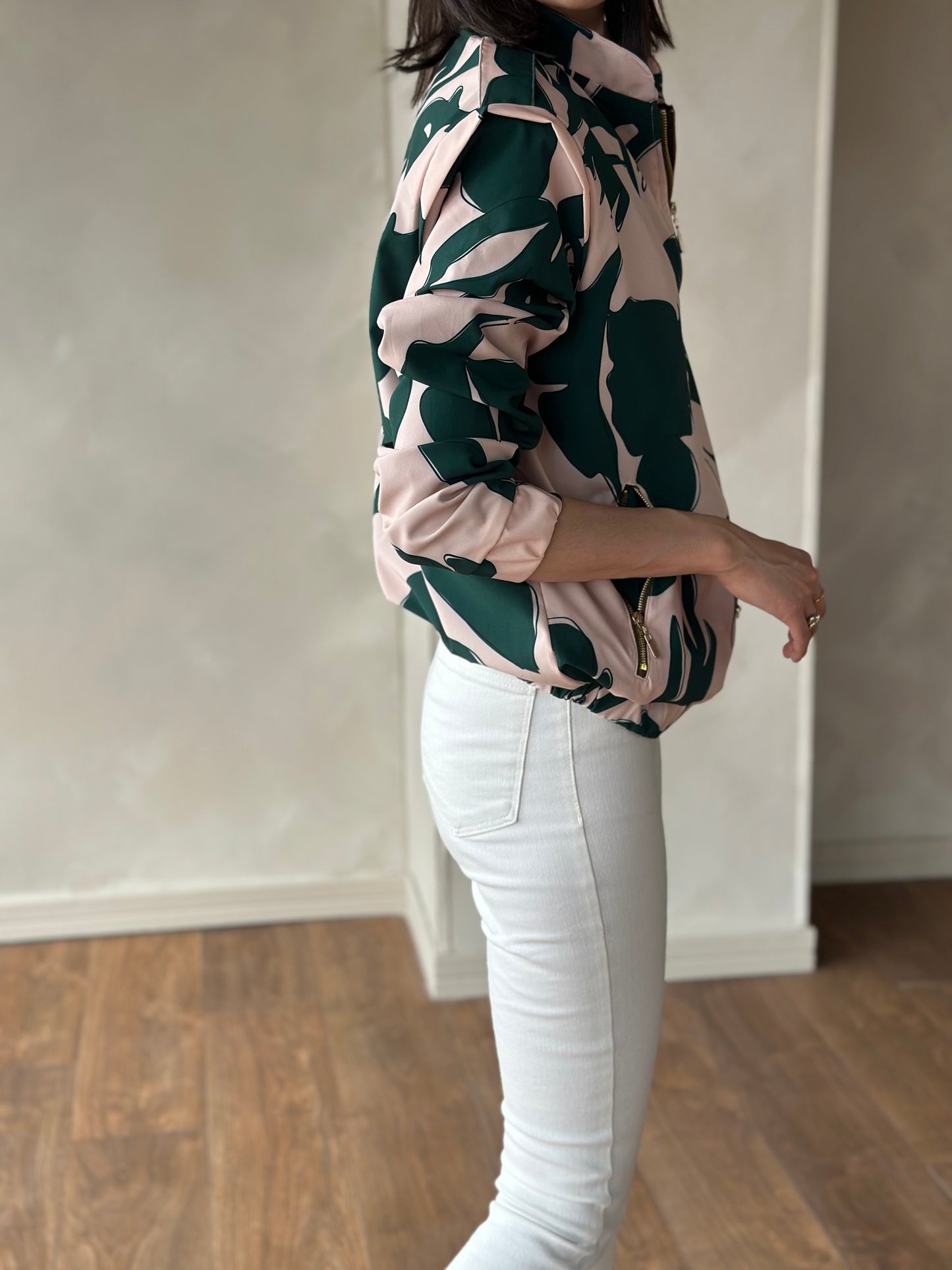 Perfecto Imperfecto Emerald Rock Jacket Talla XL #385