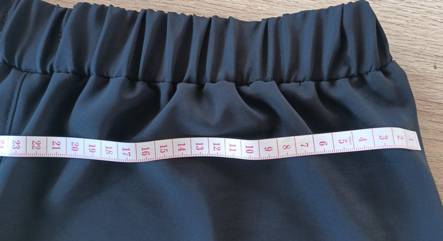 Perfecto Imperfecto Palazzo Negro Mate Talla L #394