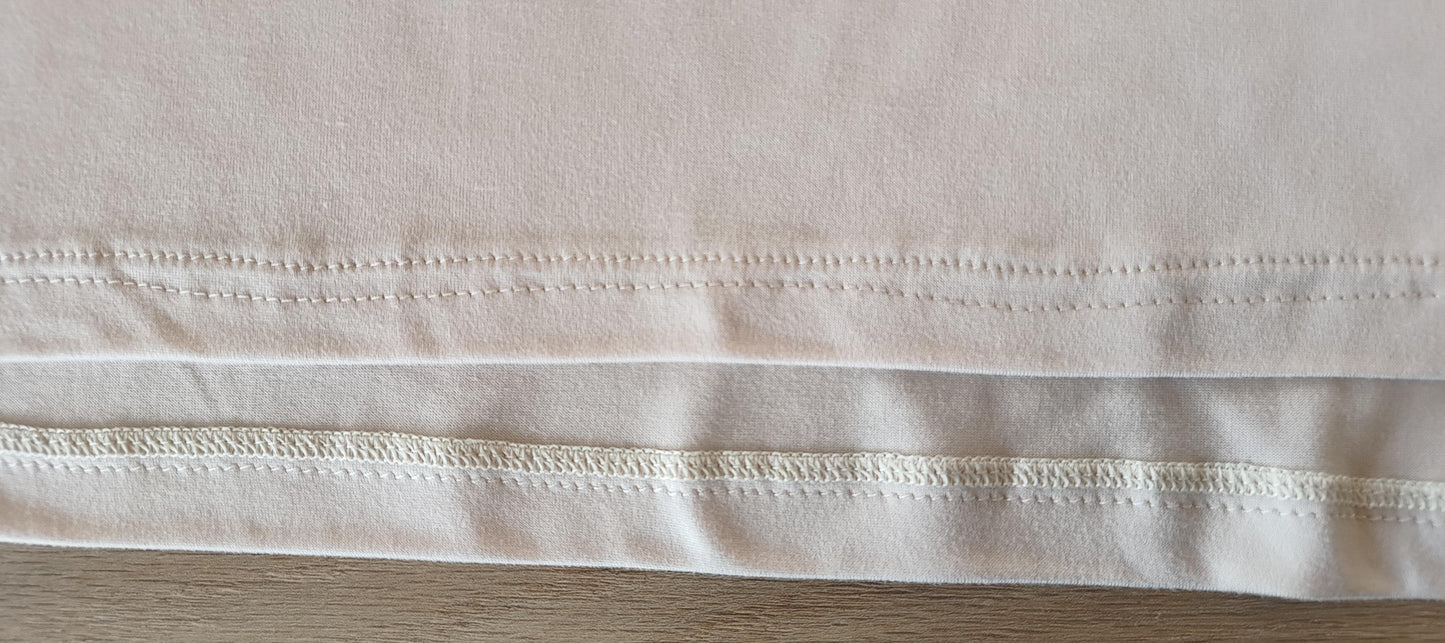 Perfecto Imperfecto Camiseta Oversized Crema Talla Unica #376