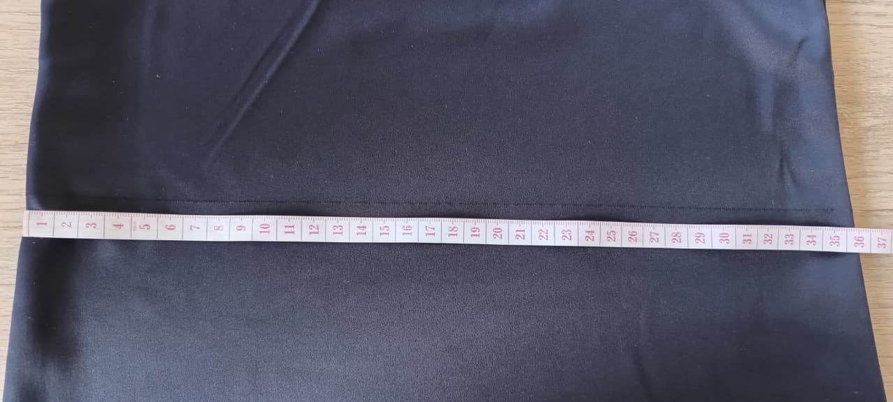 Perfecto Imperfecto Palazzo Negro Satín Talla M #407