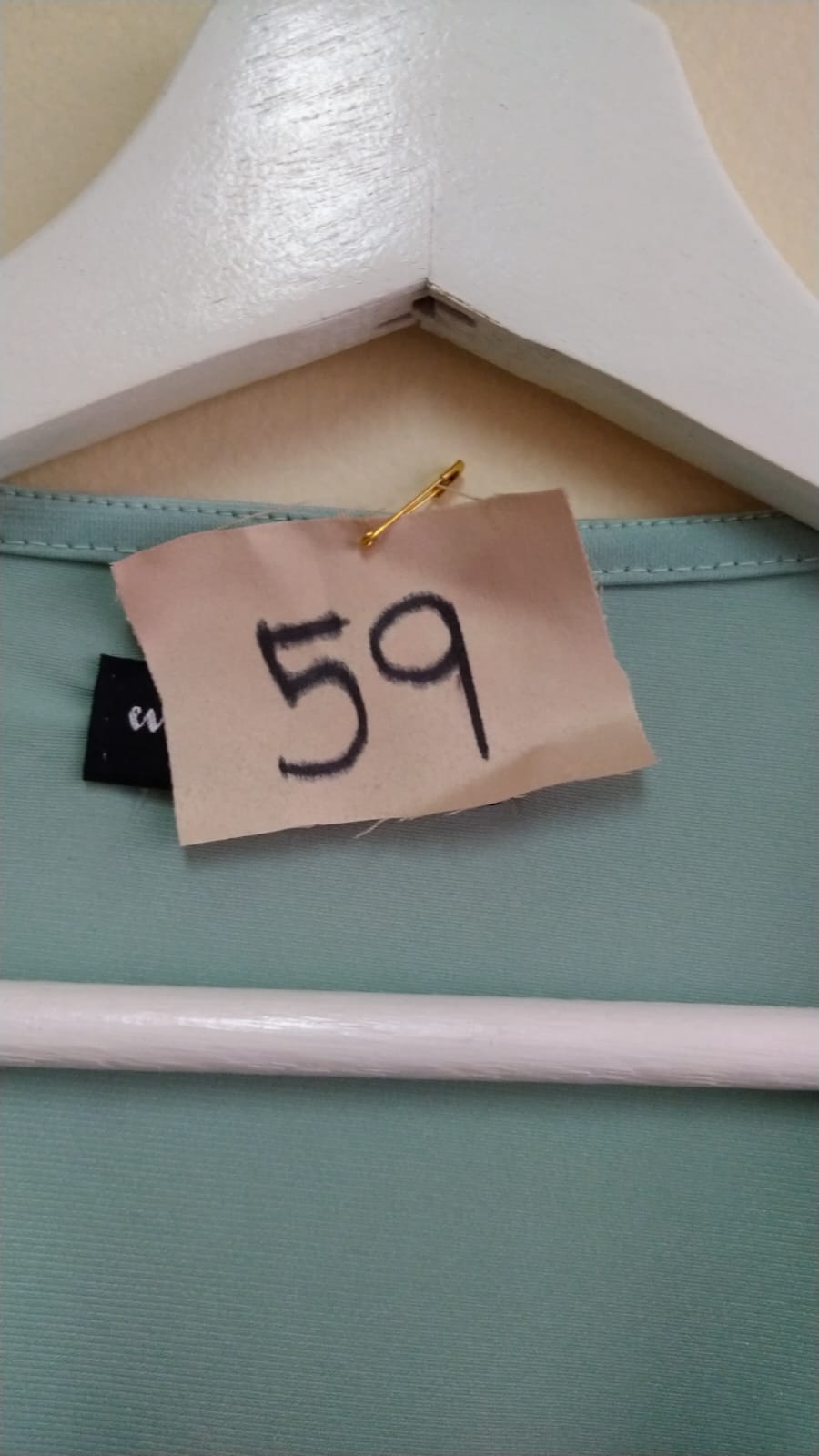 Perfecto Imperfecto Body Escote Cruzado Menta #59 Talla Única