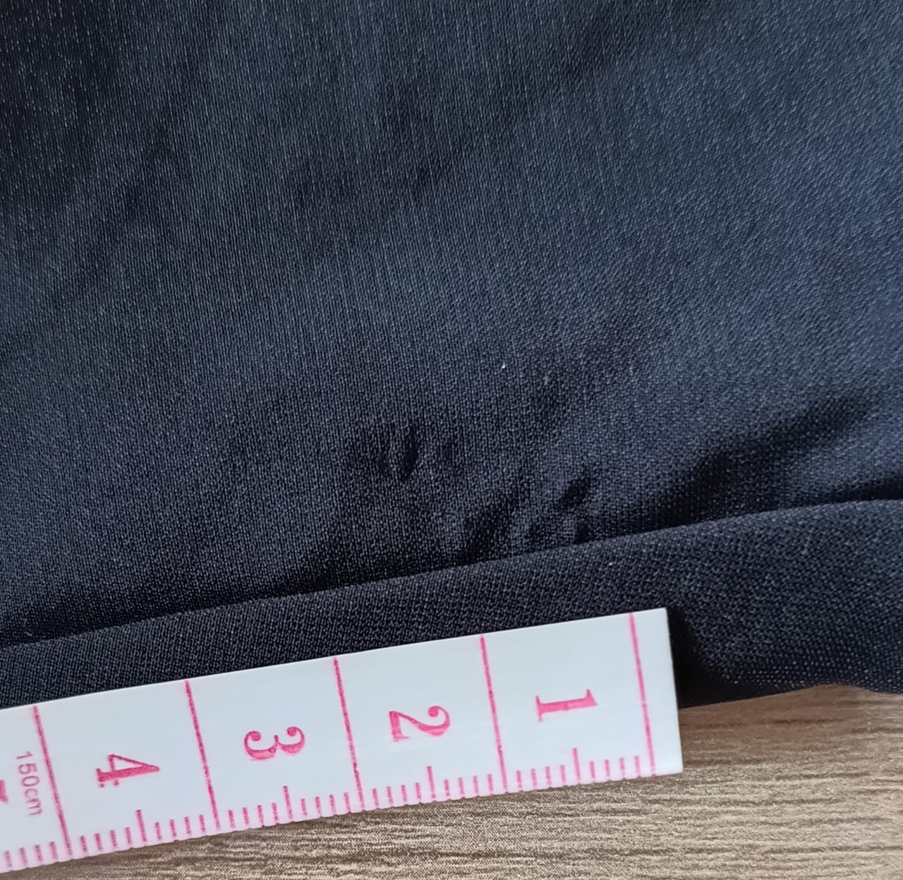 Perfecto Imperfecto Pantalón Palazzo Negro Mate Talla S #339