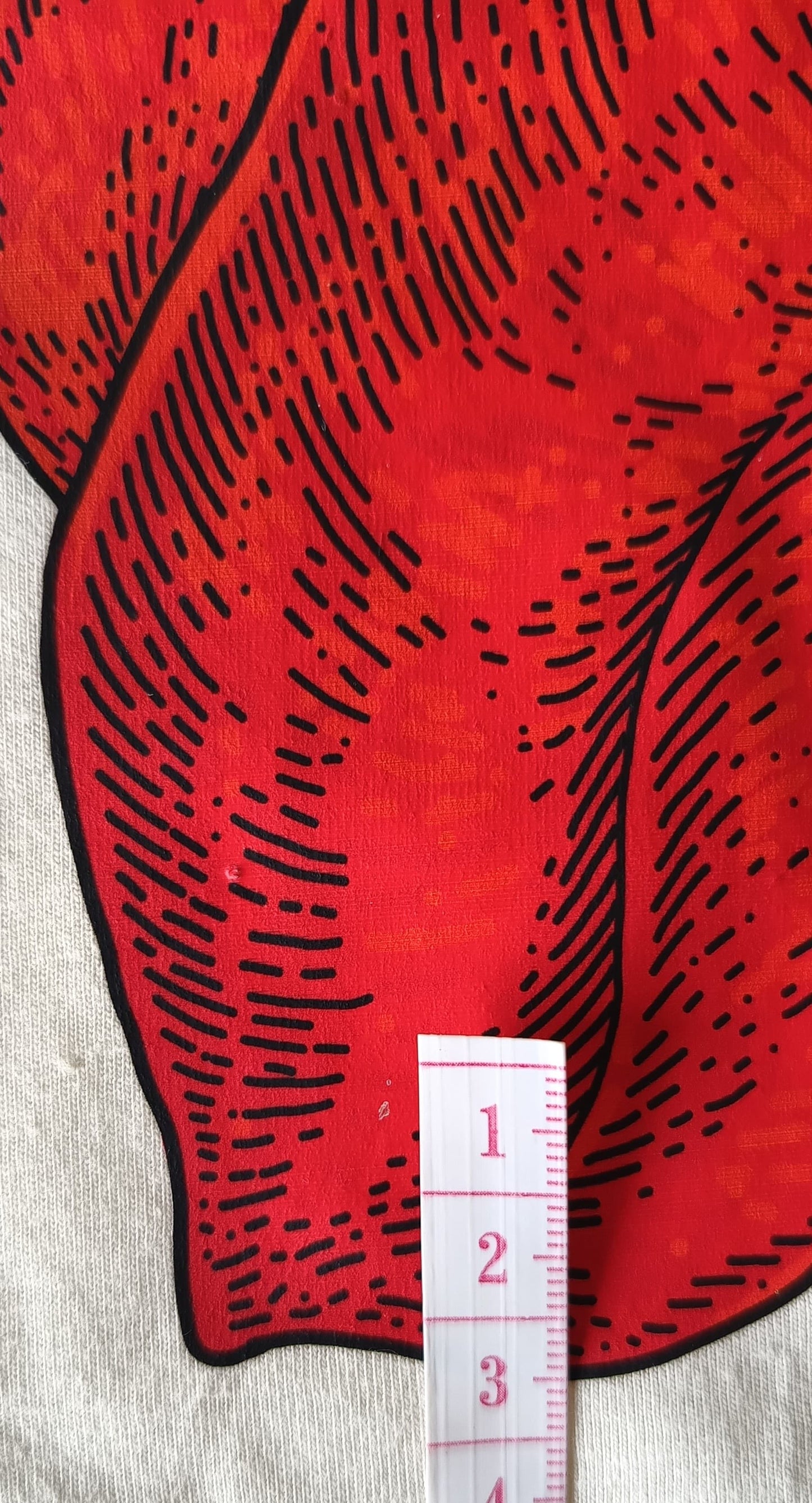 Perfecto Imperfecto Camiseta Oversized Picante Crema Letra Azul Talla Única #343