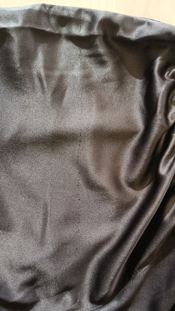 Perfecto Imperfecto Palazzo Negro Satín Talla S #405