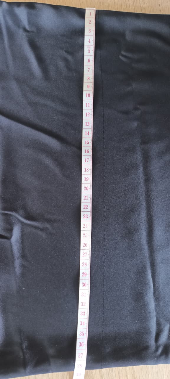 Perfecto Imperfecto Palazzo Negro Satín Talla L #408