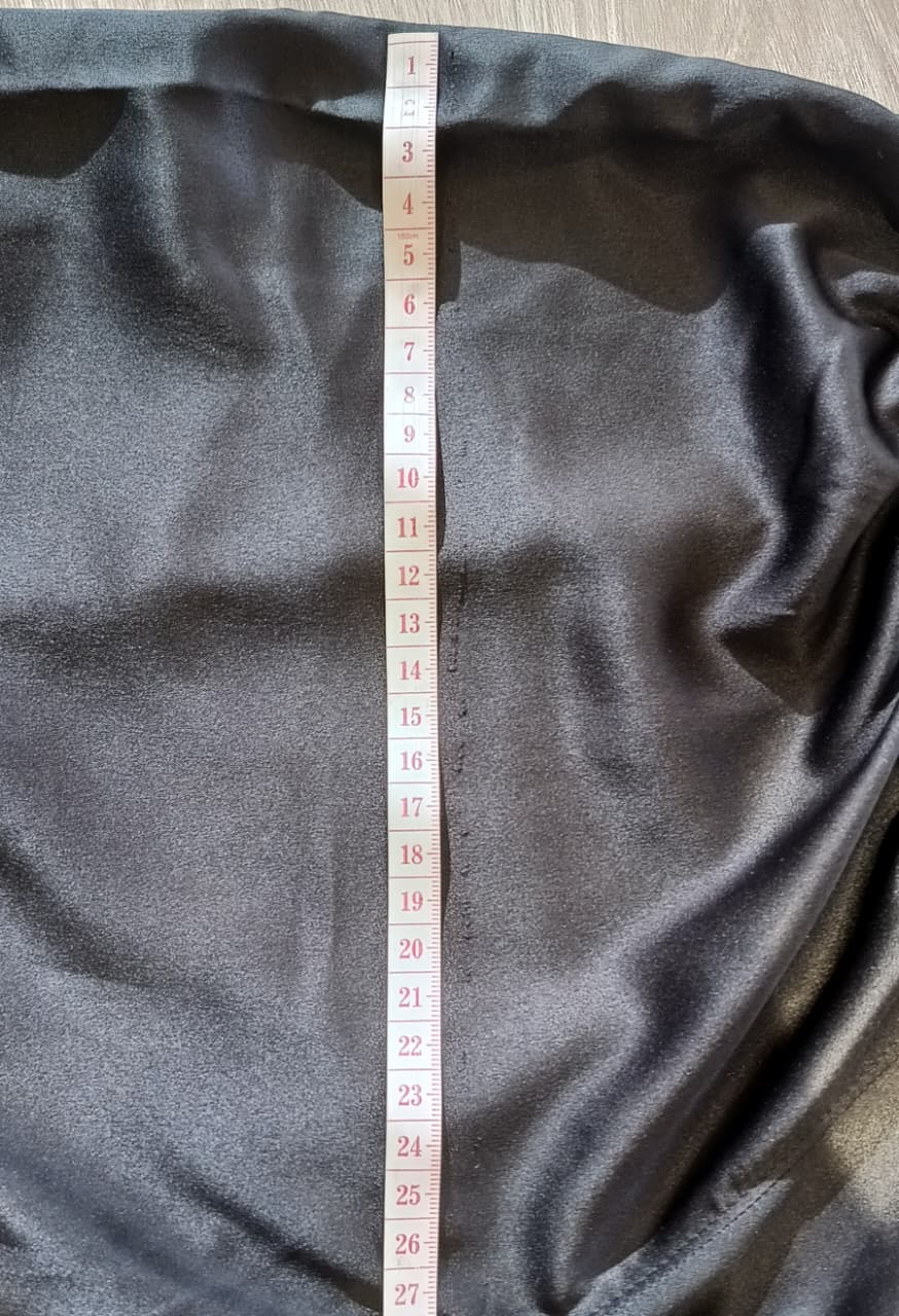 Perfecto Imperfecto Palazzo Negro Satín Talla S #405