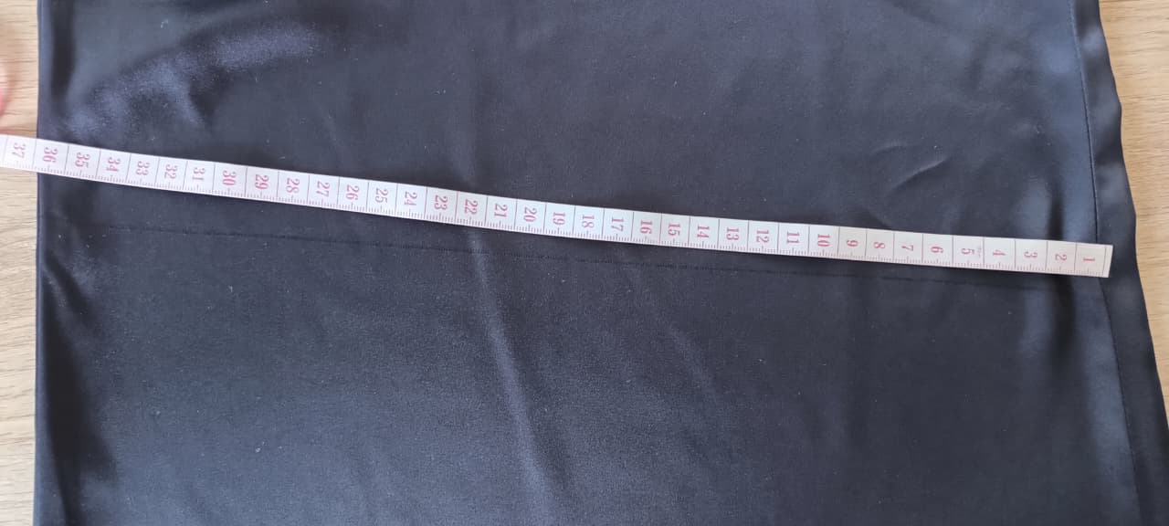 Perfecto Imperfecto Palazzo Negro Satín Talla L #408
