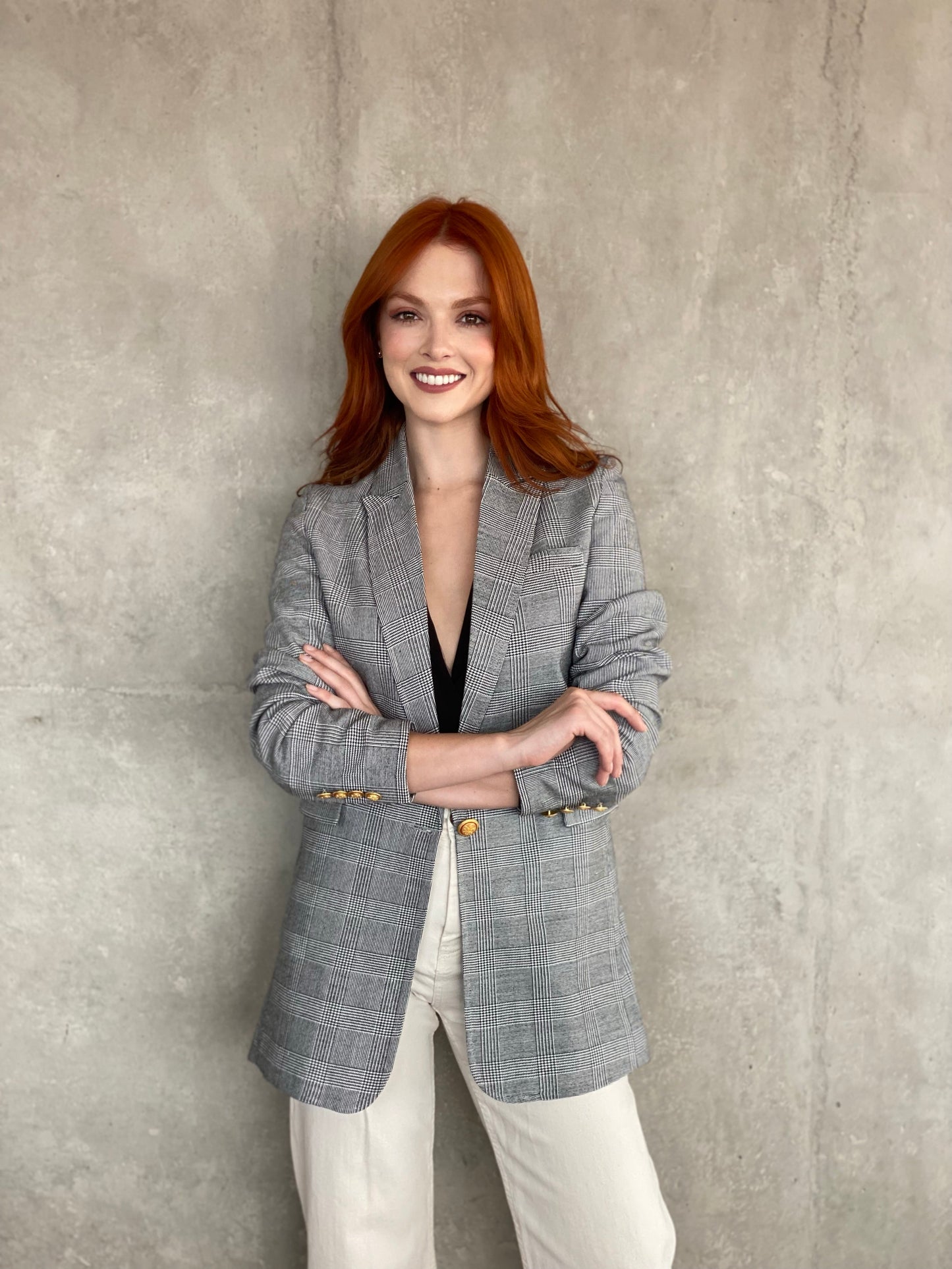 Perfecto Imperfecto Blazer Principe de Gales #31