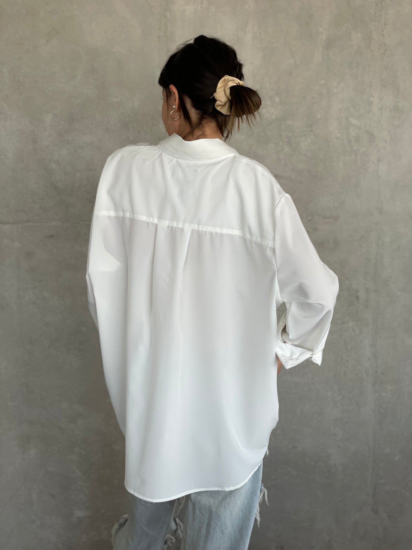 Camisa Fluida Marfil