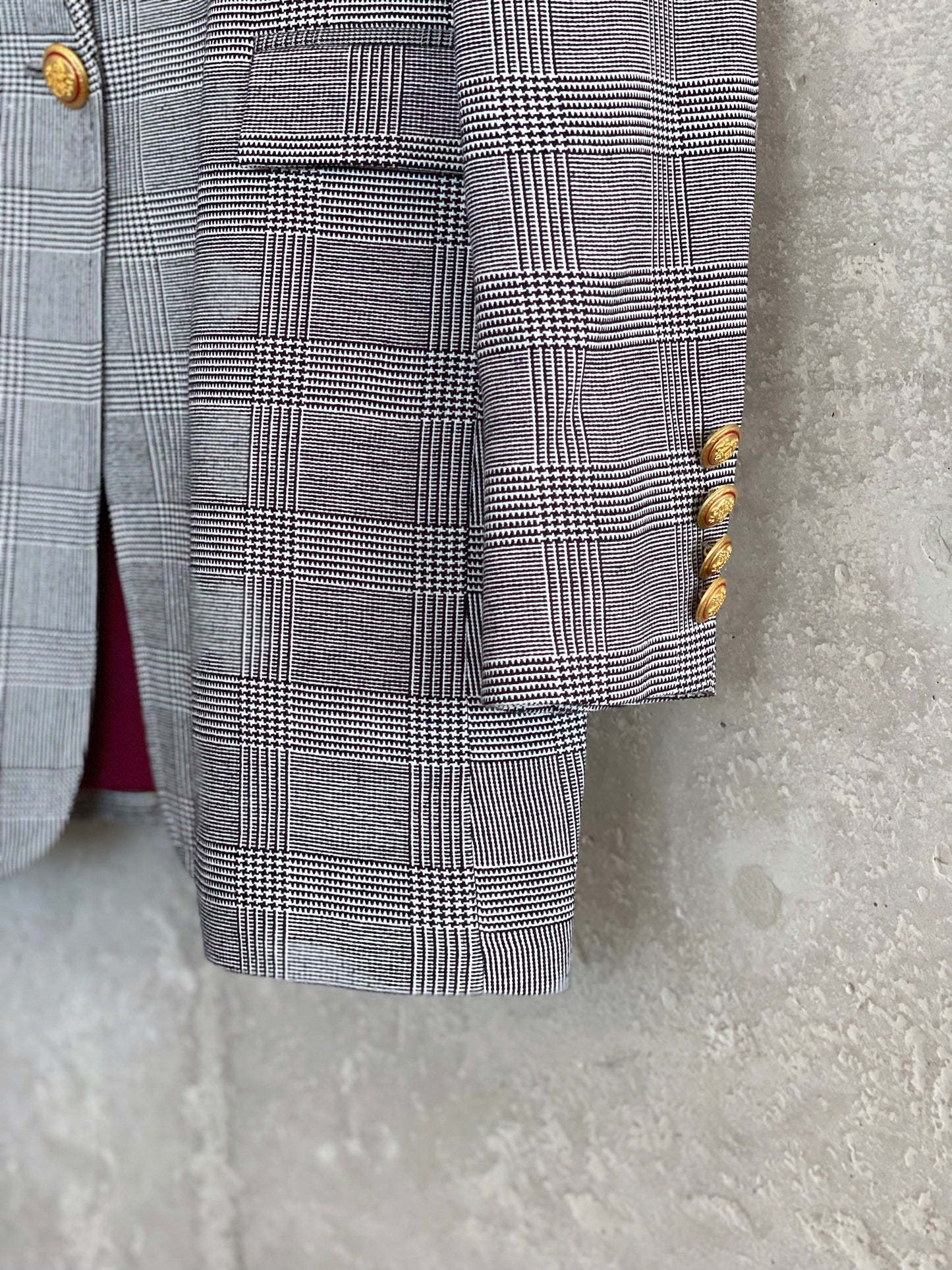 Perfecto Imperfecto Blazer Principe de Gales #33 Talla M