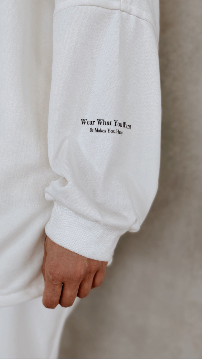 Sweater Happiness Oversized