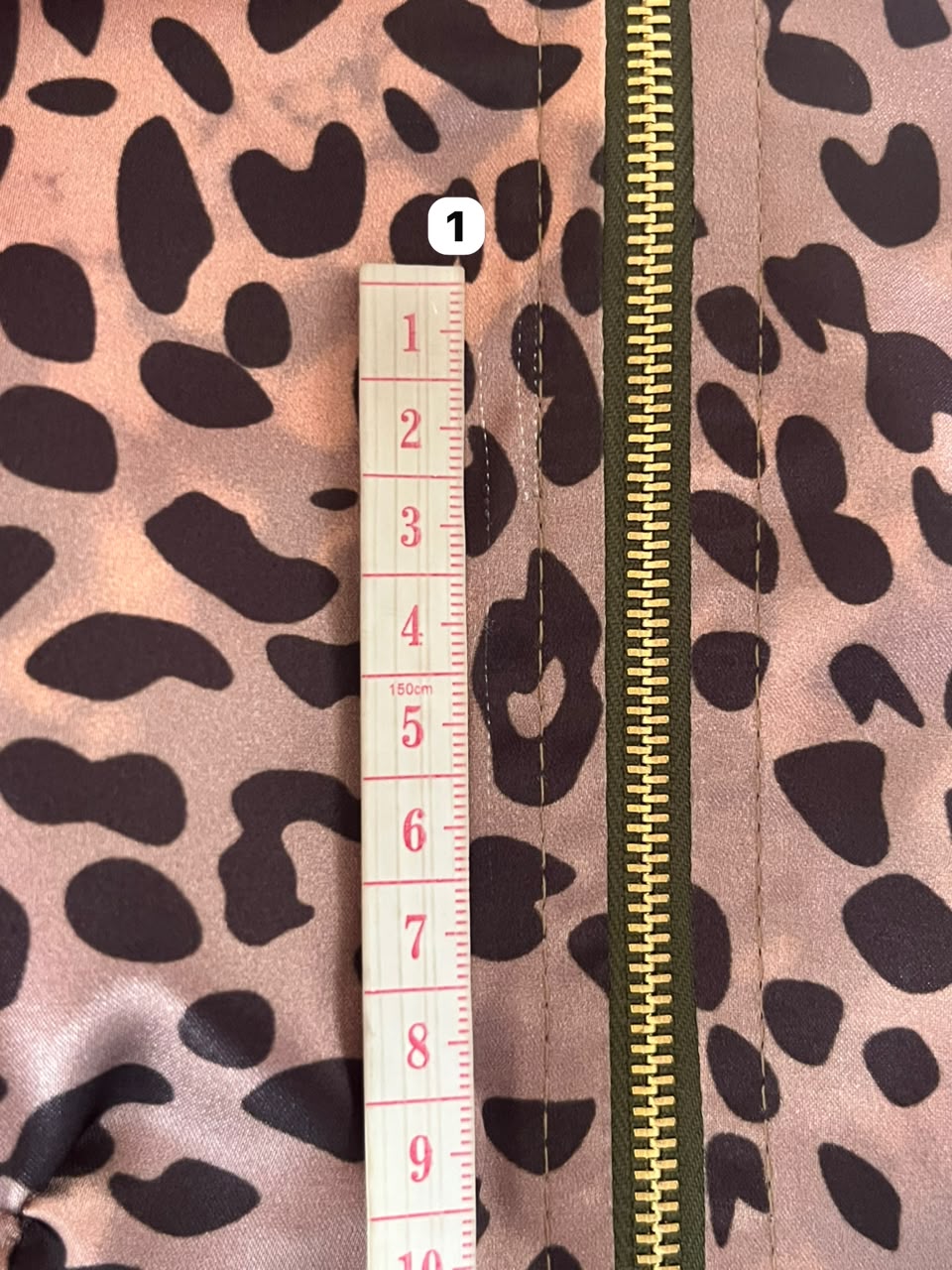 Perfecto Imperfecto Leopard Rock Jacket Talla M #85
