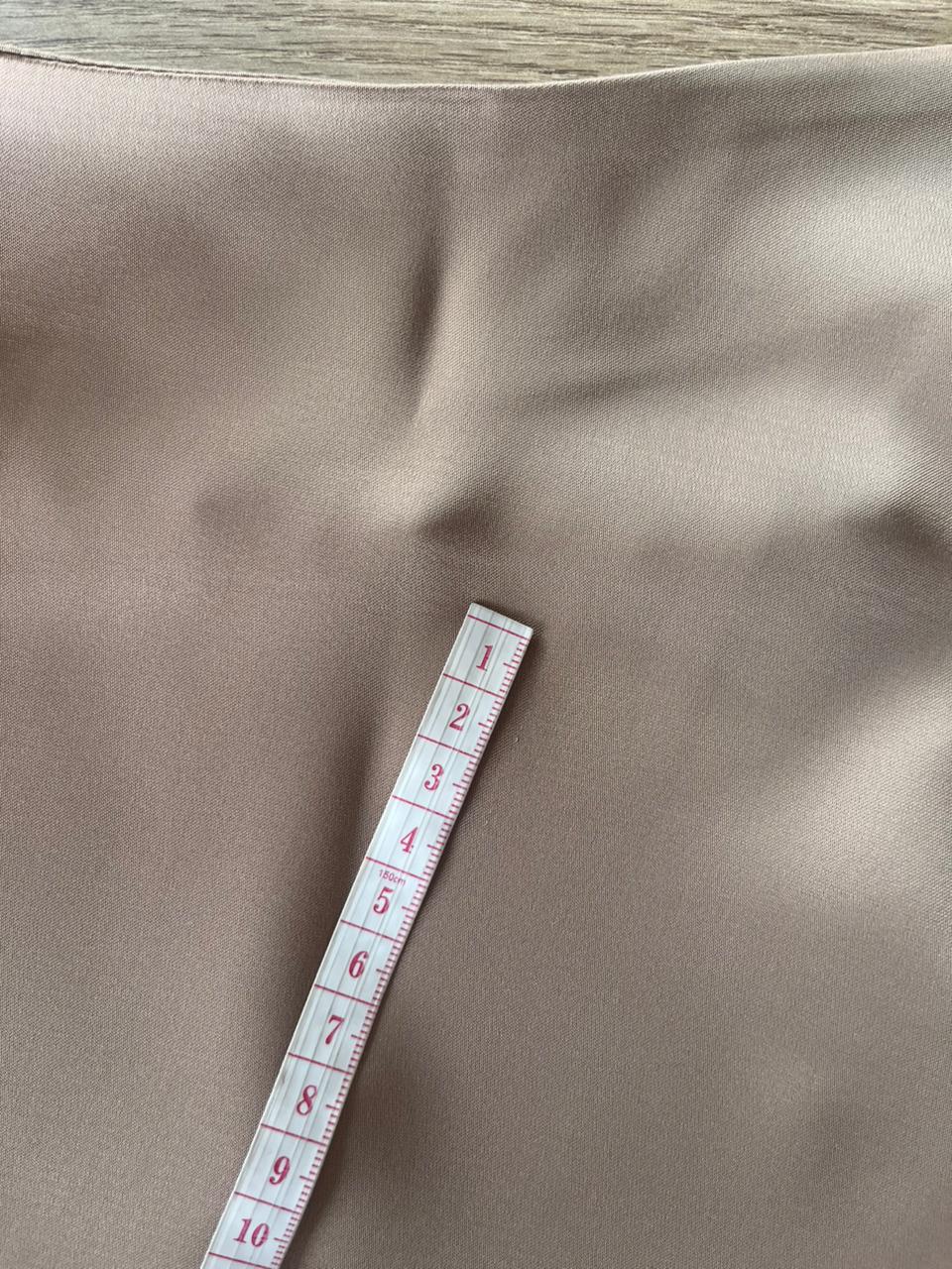 Perfecto Imperfecto Falda Lisa Chocolate Talla S #32