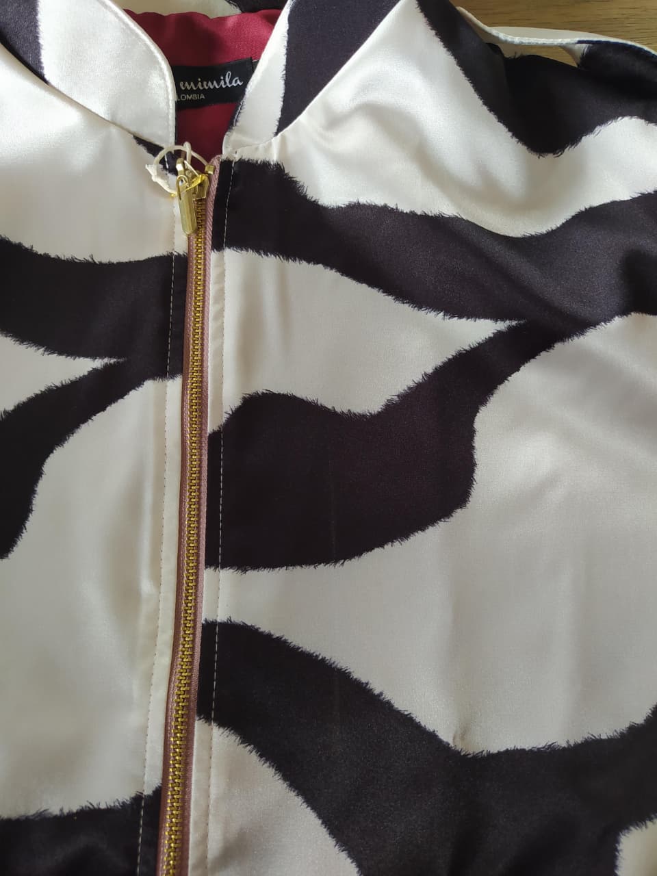Perfecto Imperfecto Zebra Rock Jacket Talla S #01