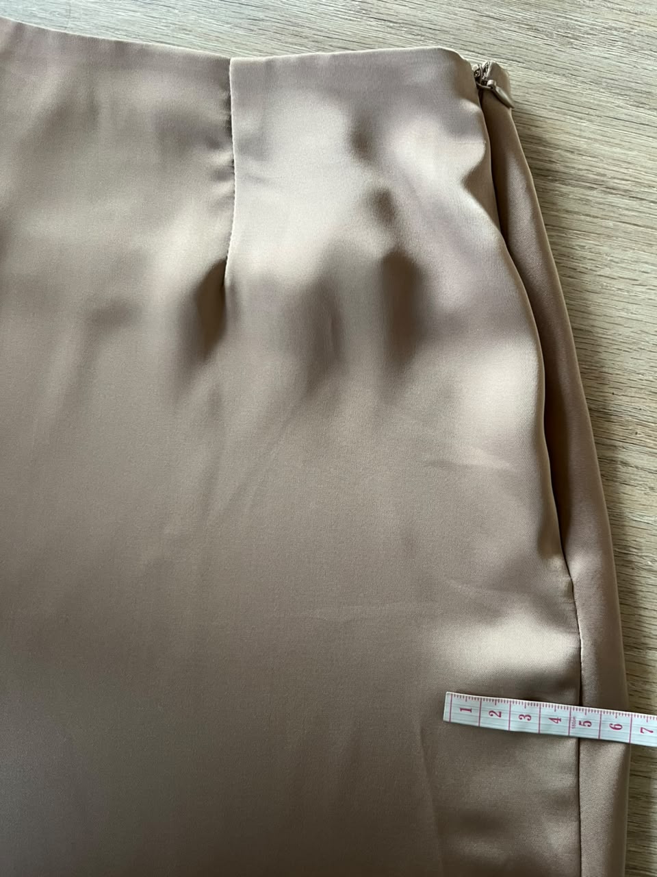 Perfecto Imperfecto Falda Lisa Chocolate Talla M #52