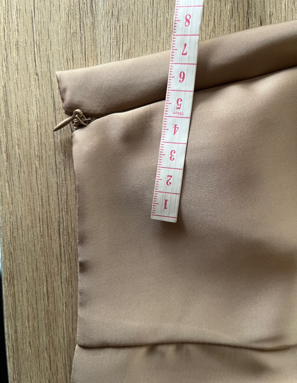 Perfecto Imperfecto Falda Lisa Chocolate Talla M #52