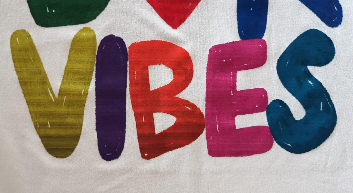 Perfecto Imperfecto Camiseta Oversized Sabor Vibes Talla Única #443