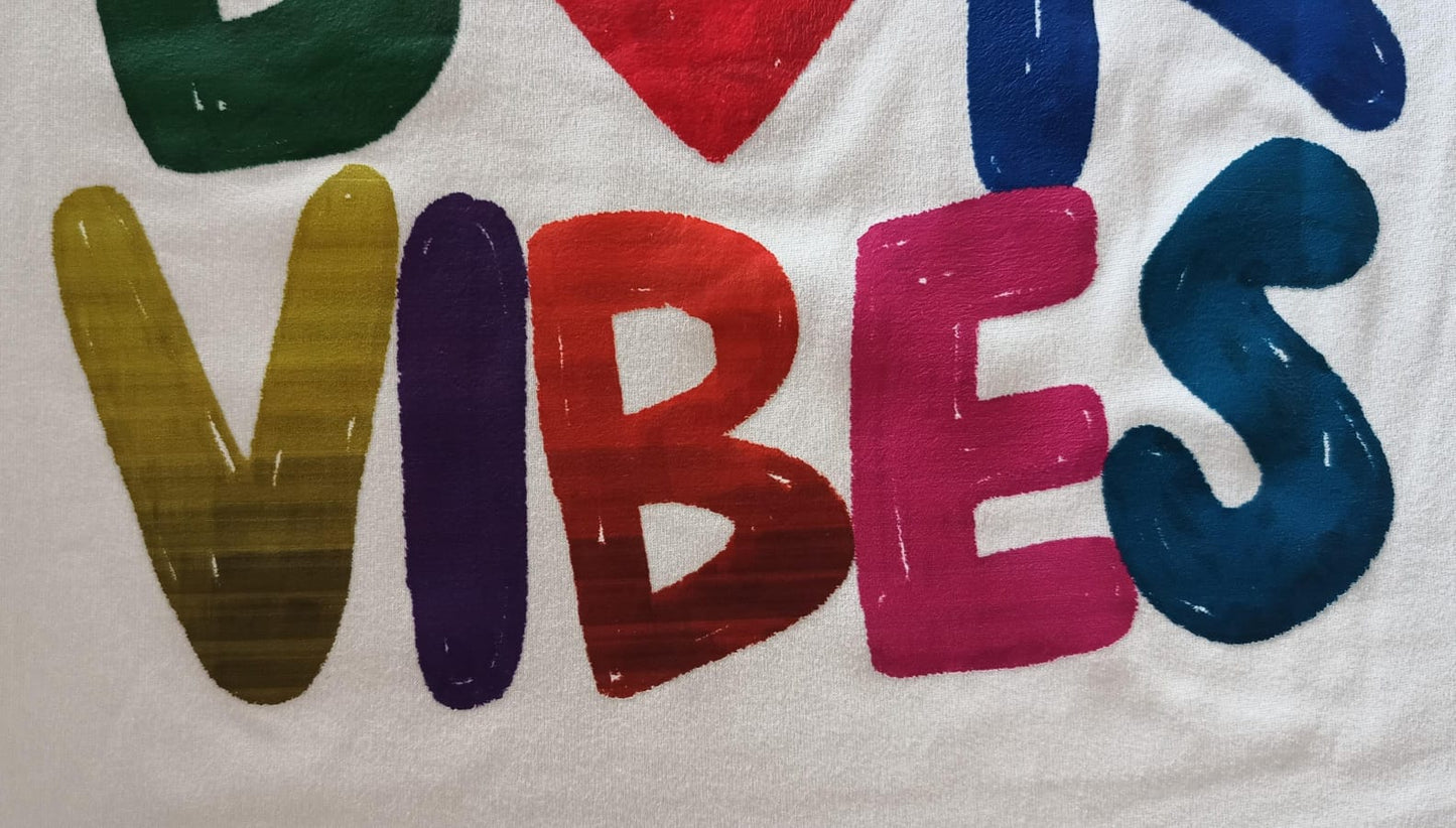 Perfecto Imperfecto Camiseta Oversized Sabor Vibes Talla Única #444