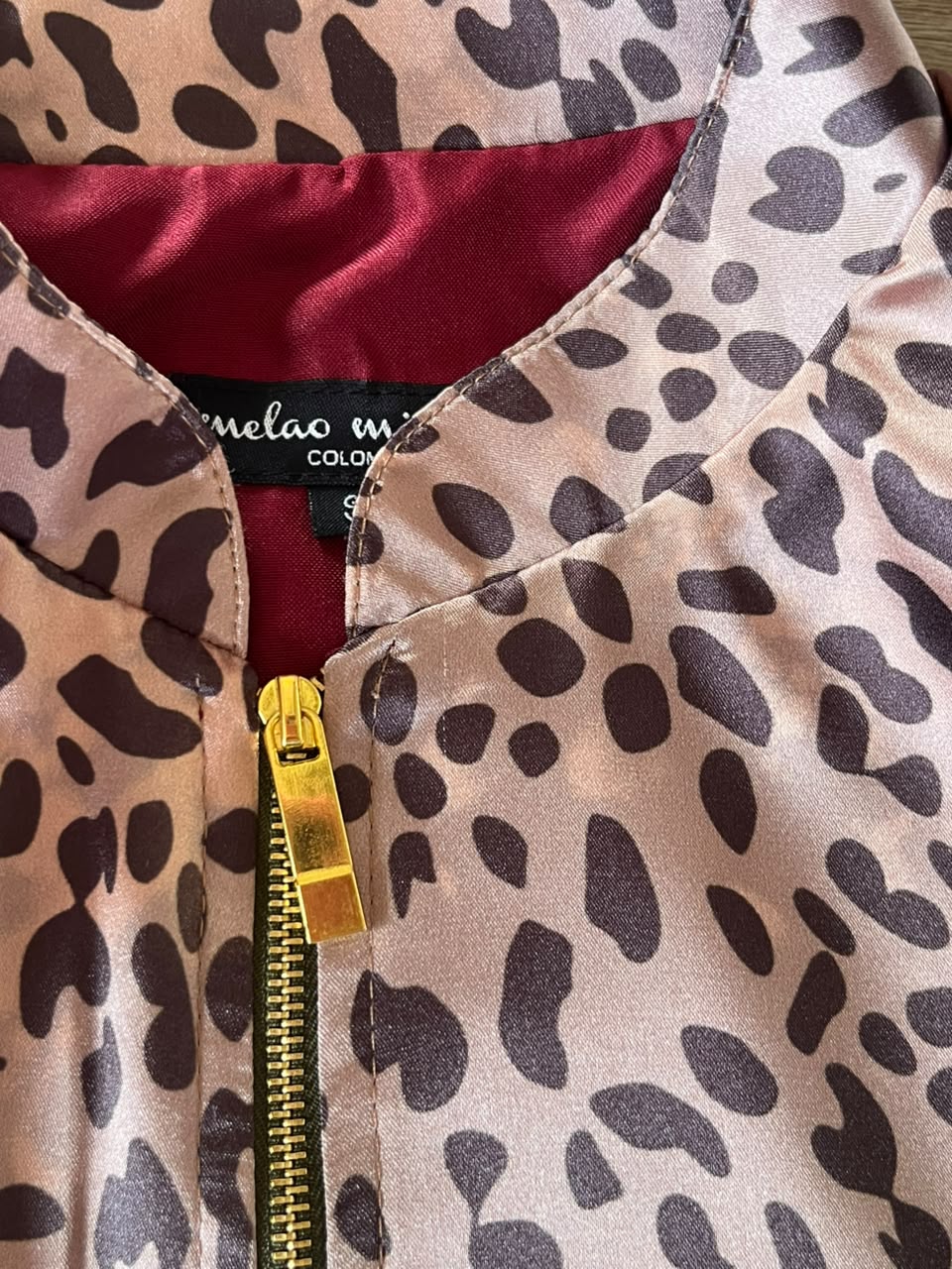 Perfecto Imperfecto Leopard Rock Jacket Talla S #56