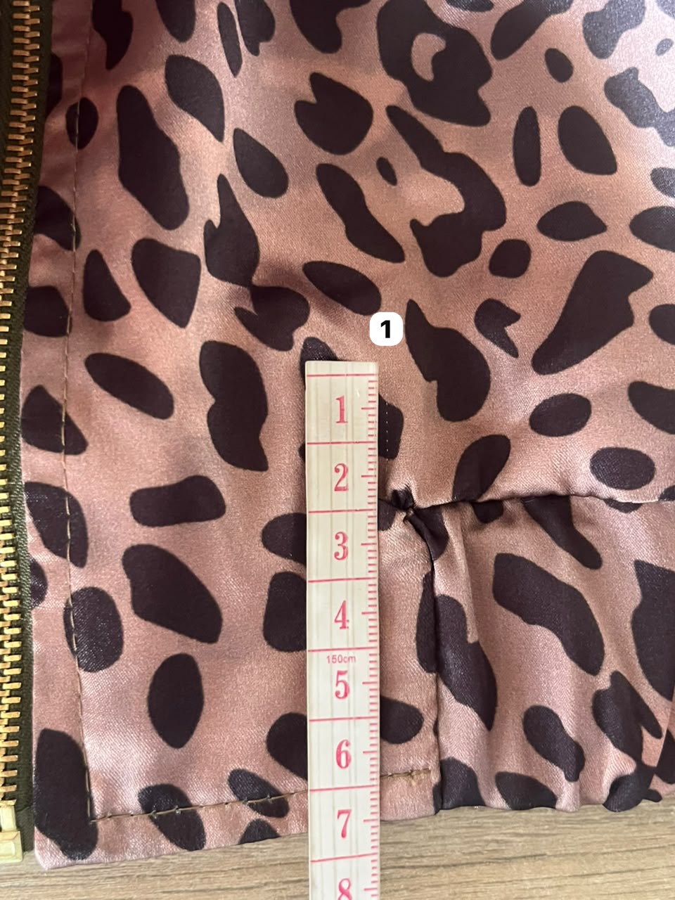 Perfecto Imperfecto Leopard Rock Jacket Talla L #86
