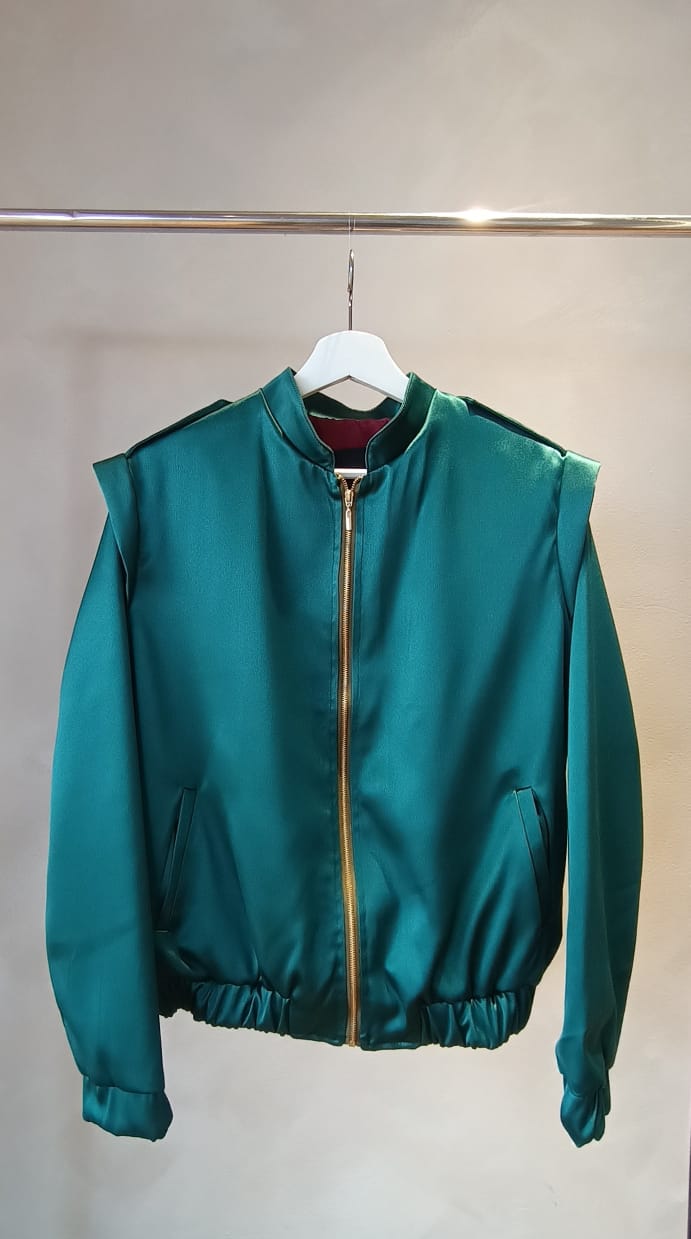 Rock Jacket Esmeralda (PRE-ORDEN, Entregas desde el 25 de noviembre,no disponible para envío express ni entrega inmediata)