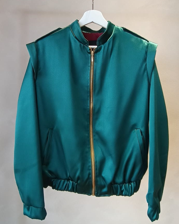 Rock Jacket Esmeralda (PRE-ORDEN, Entregas desde el 25 de noviembre,no disponible para envío express ni entrega inmediata)