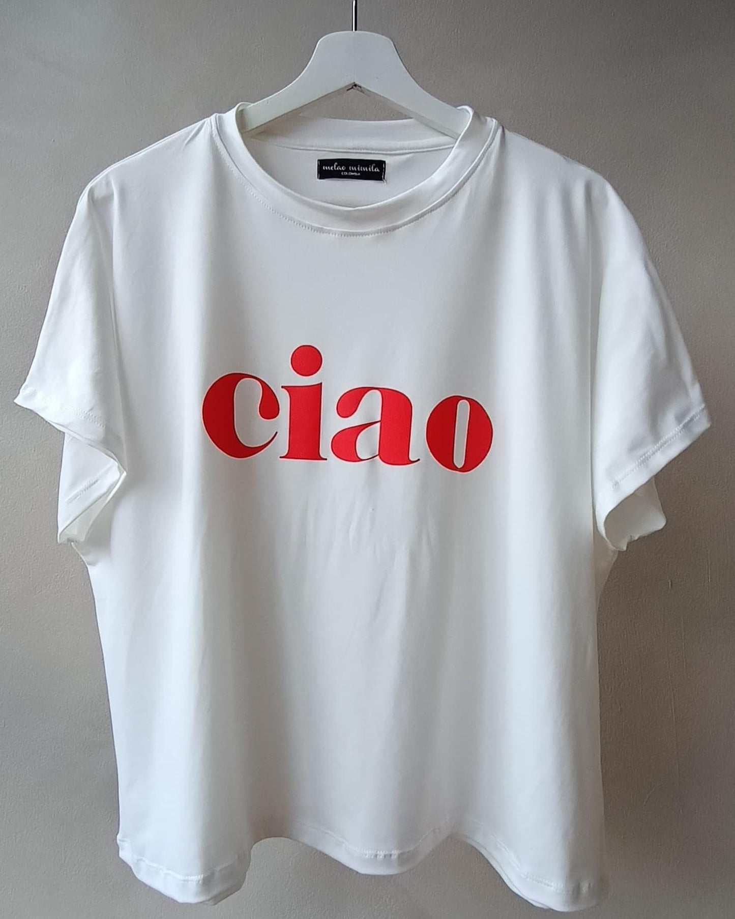Camiseta Oversized Ciao
