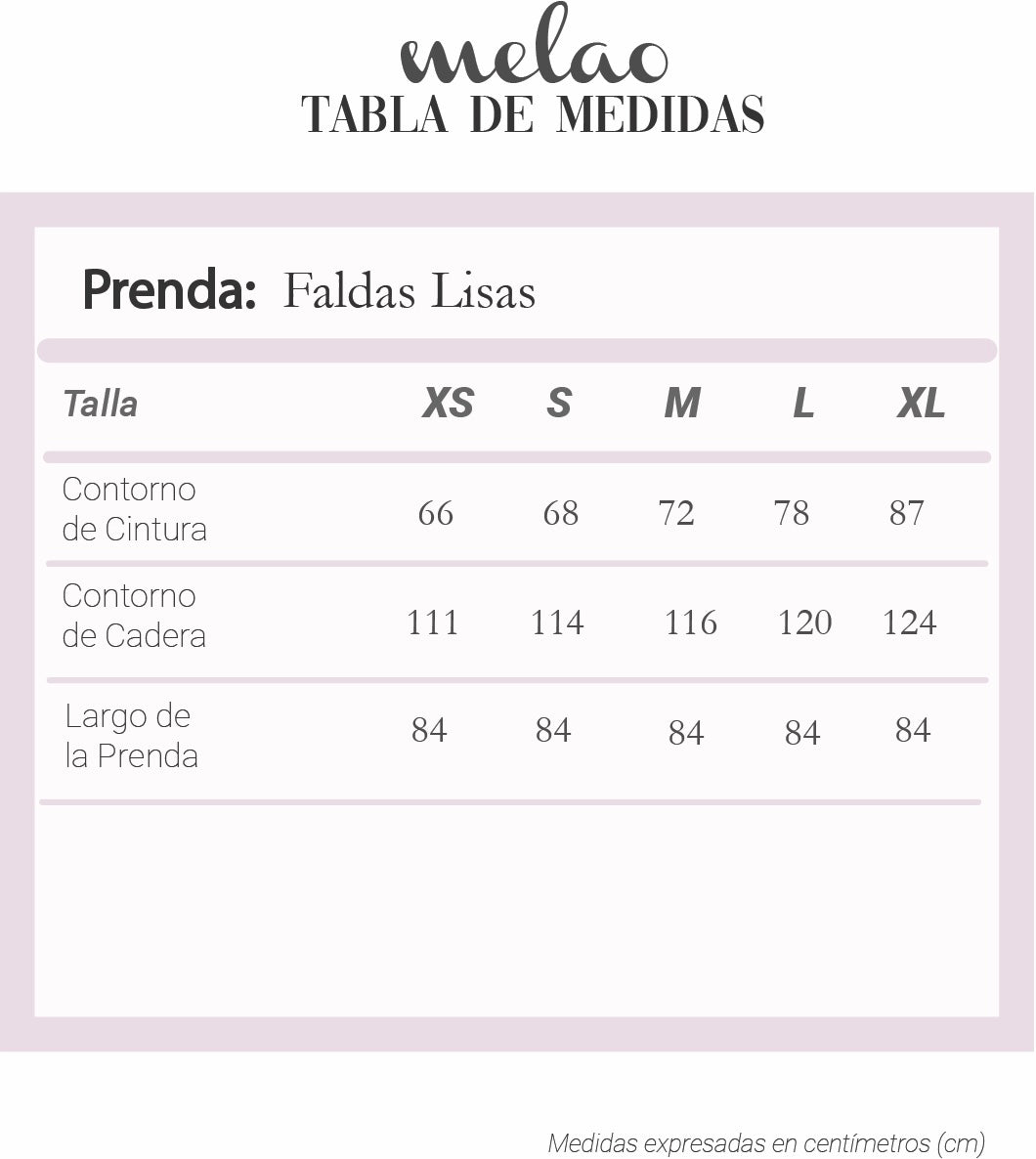 Falda Lisa Vinotinto Satin