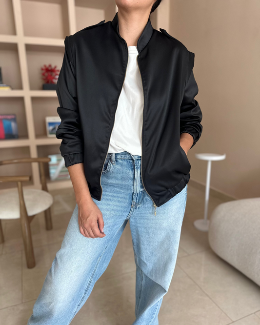 Rock Jacket Negra