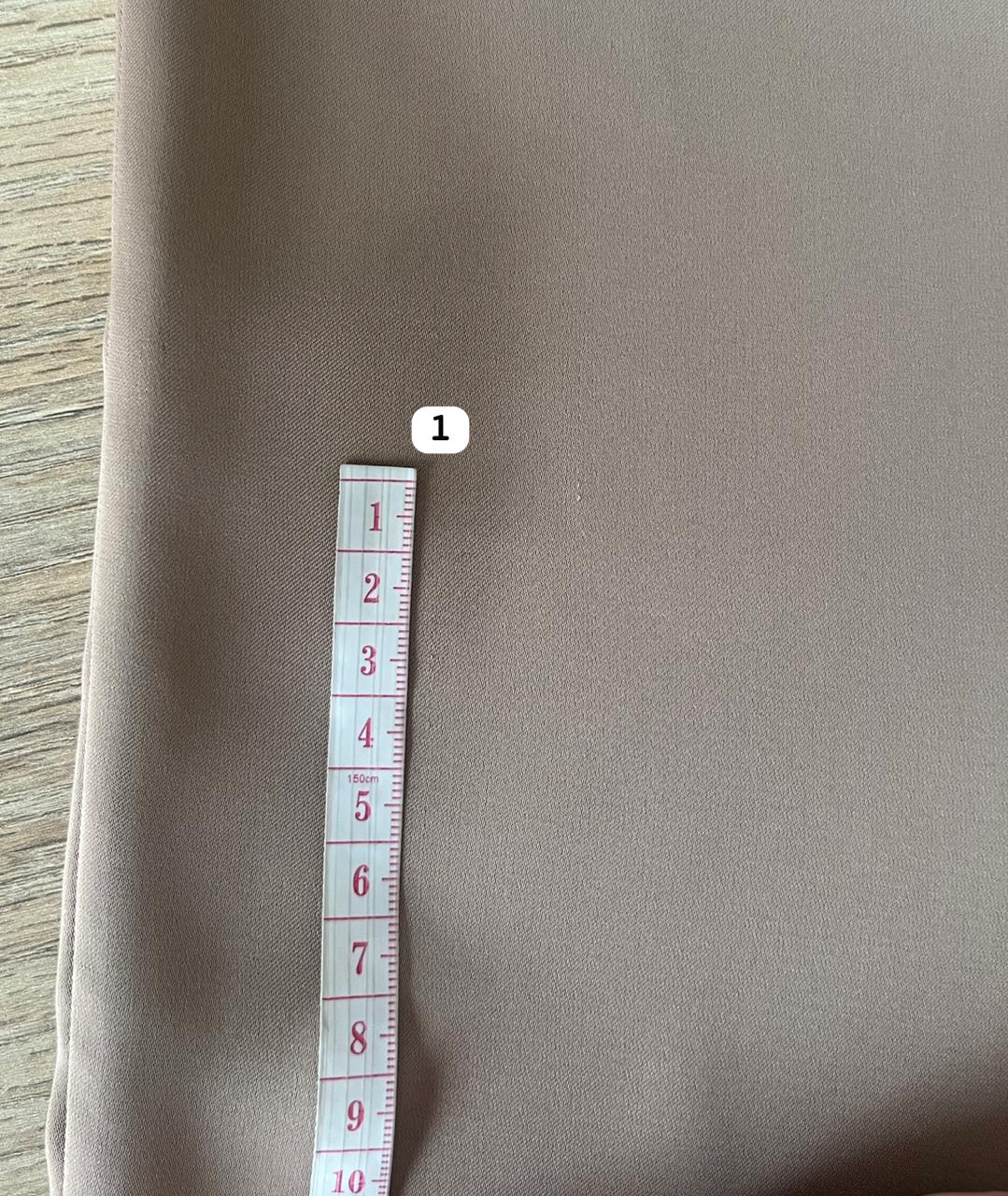 Perfecto Imperfecto Falda Lisa Chocolate Talla L #35