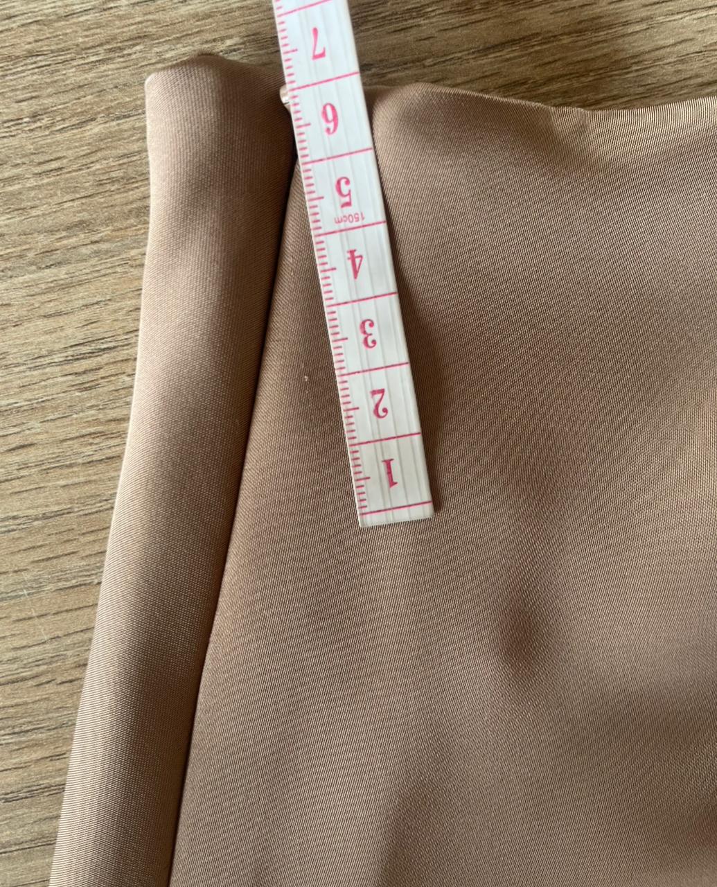 Perfecto Imperfecto Falda Lisa Chocolate Talla S #33