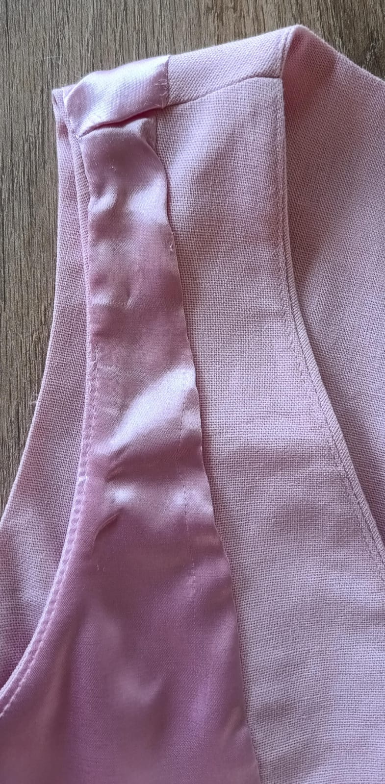 Perfecto Imperfecto Chaleco Rosa Talla S #446