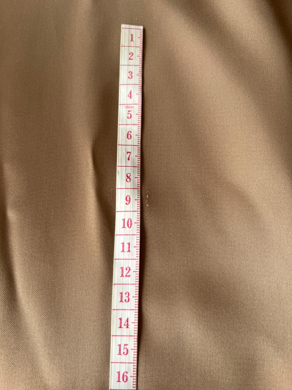 Perfecto Imperfecto Falda Lisa Chocolate Talla M #12