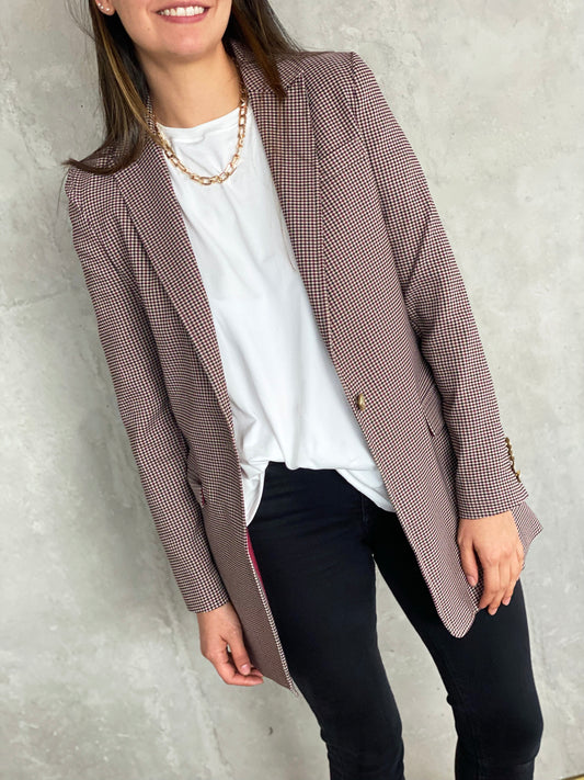 Perfecto Imperfecto Blazer Paño Uva #10 Talla S